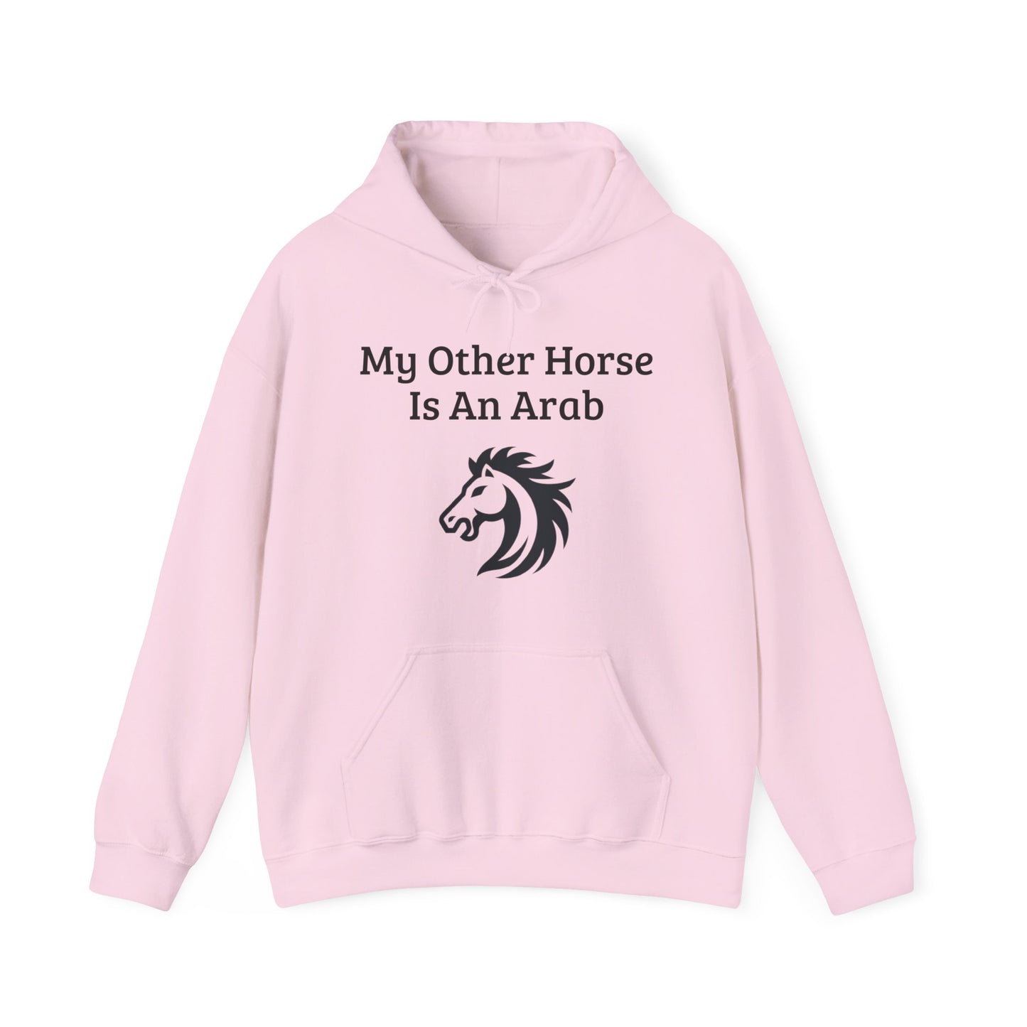 My Other Horse Is An Arab - Equestrian Humour Hooded Sweatshirt