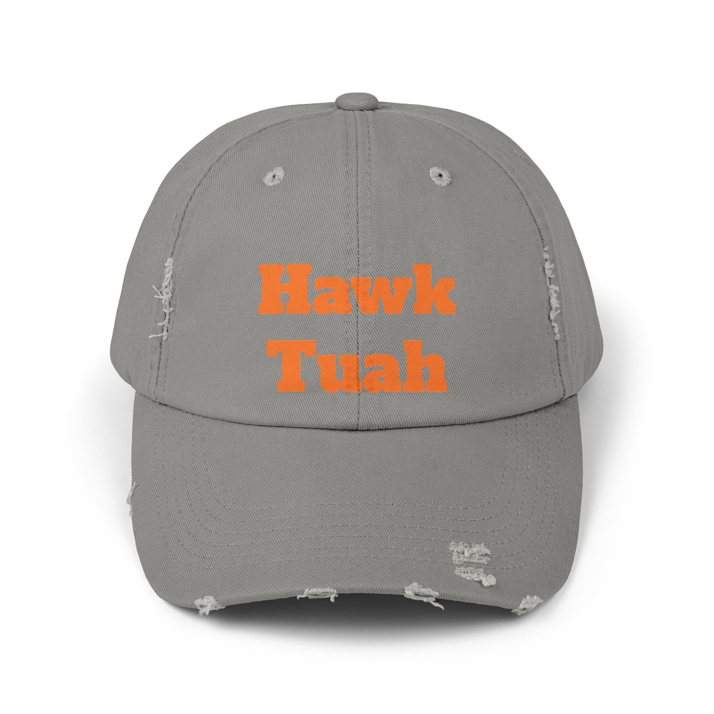 Hawk Tuah - Unisex Distressed Cap by Savage Designs