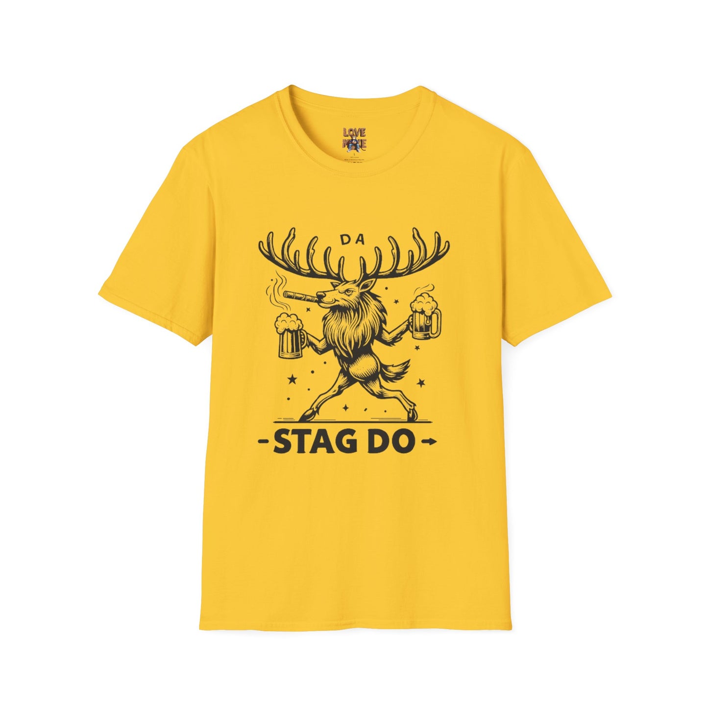 T-Shirt for Stag Do - Personalized Bachelor Party Crew Tees, Groomsmen Celebration Outfit, Unique Groom Gift
