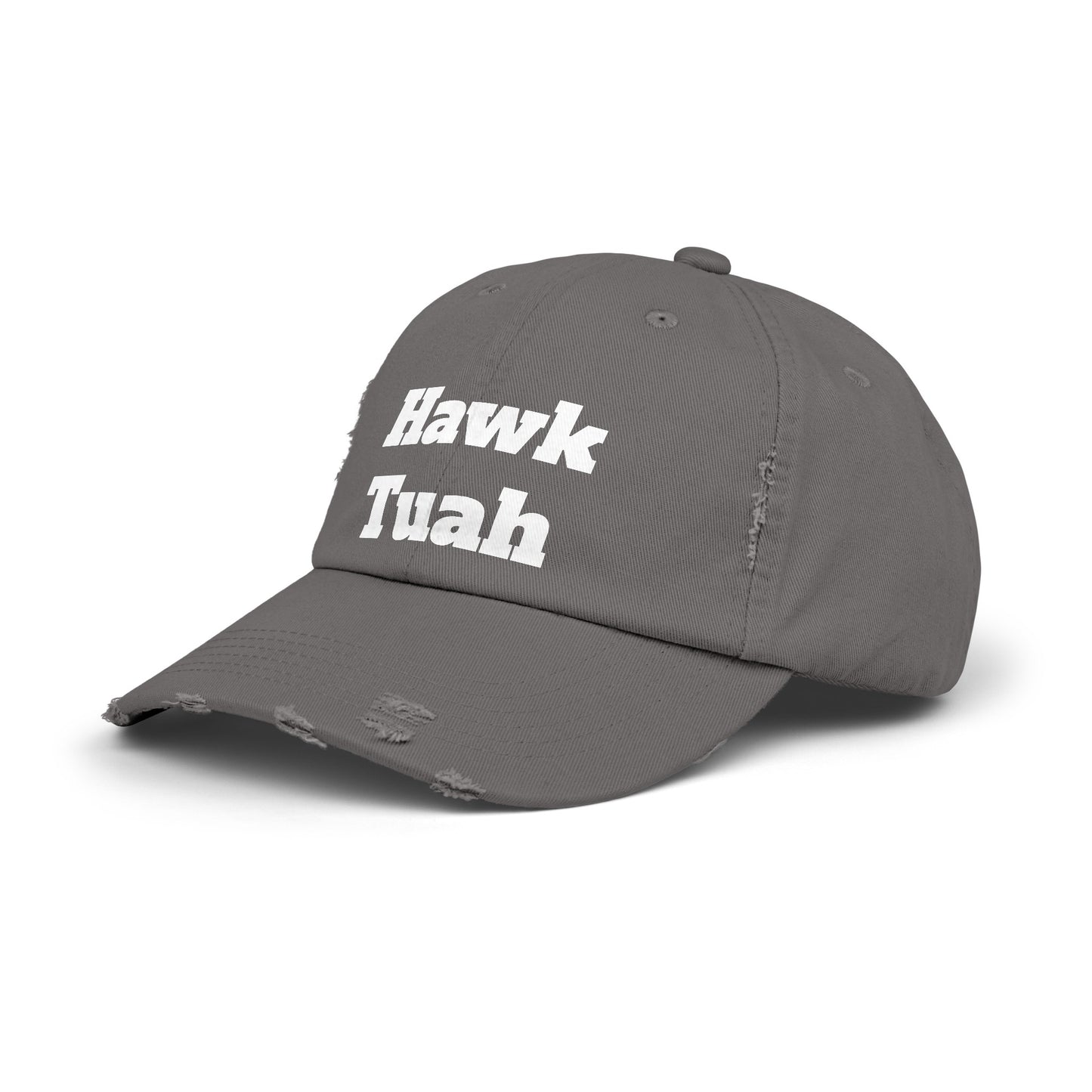 Hawk Tuah - Unisex Distressed Cap by Savage Designs