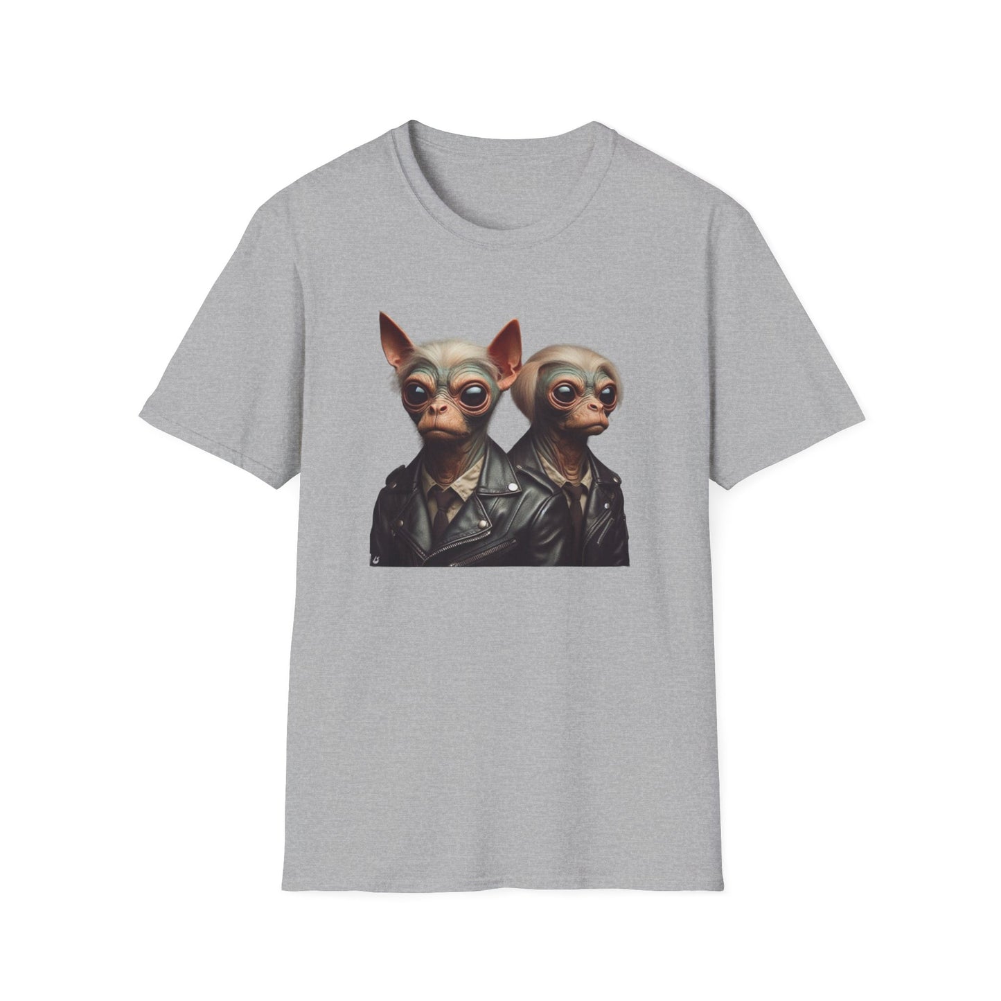 T-Shirt Alien Dog Bounty Hunter, Unique Sci-Fi Graphic Tee, Perfect for Casual Wear, Awesome Birthday Gift for Geeks