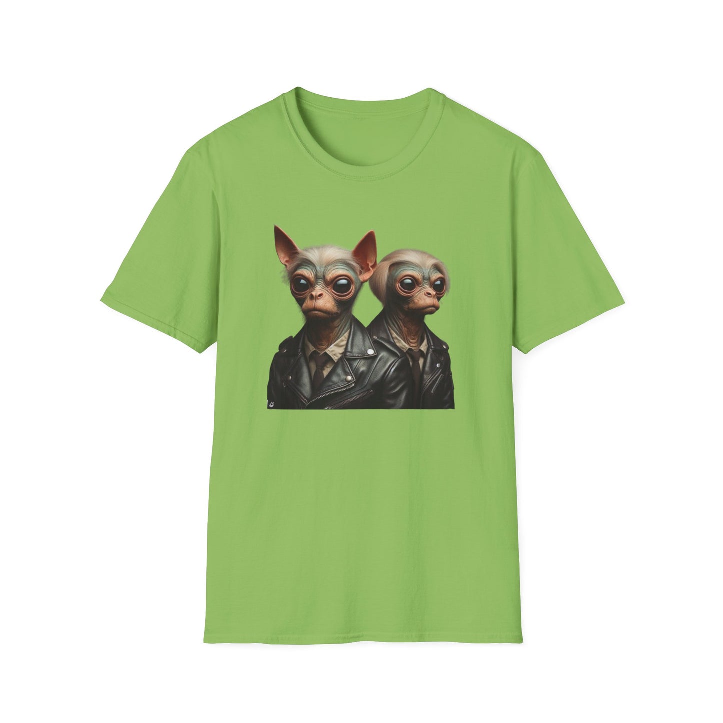 T-Shirt Alien Dog Bounty Hunter, Unique Sci-Fi Graphic Tee, Perfect for Casual Wear, Awesome Birthday Gift for Geeks