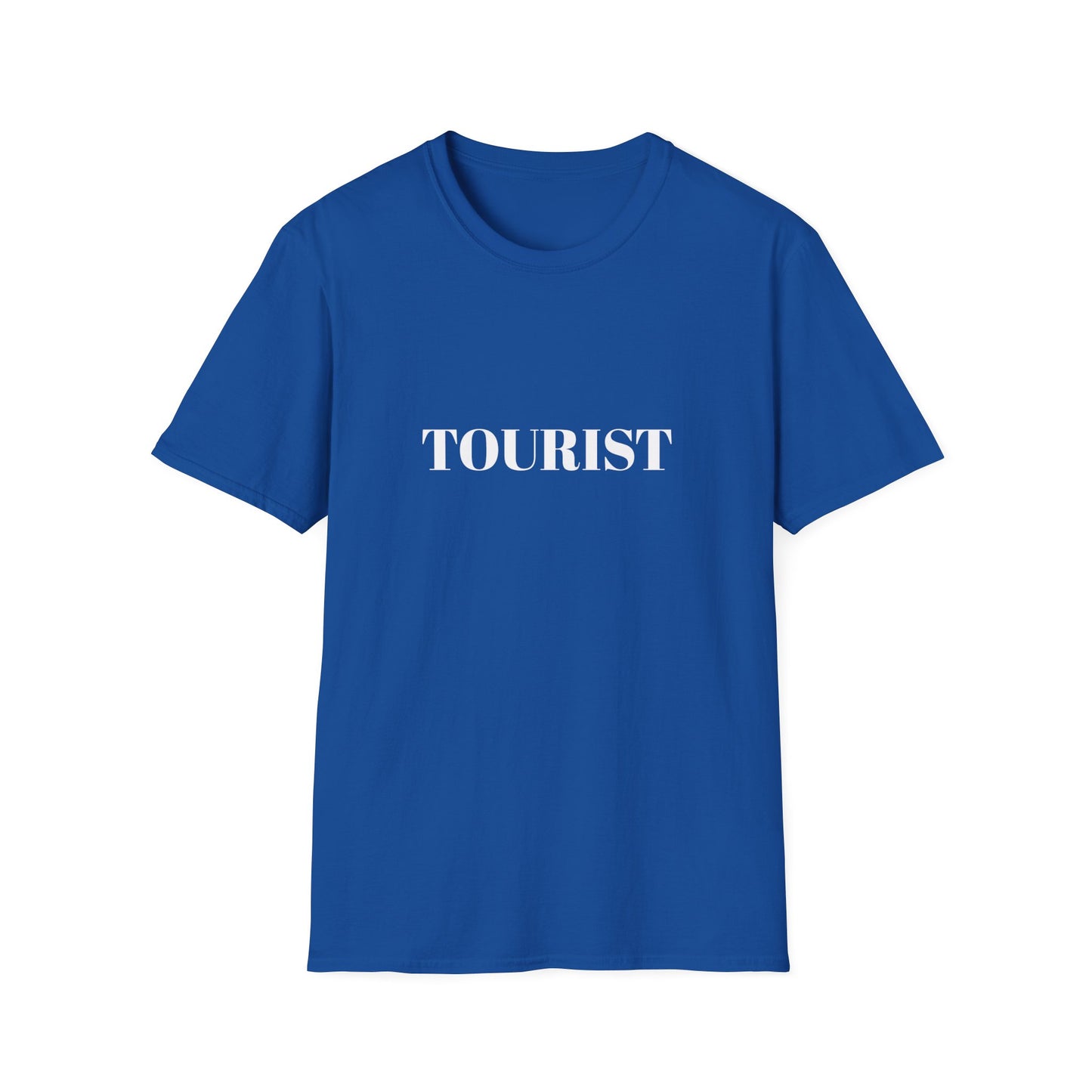 Tourist - 2 Sided Graphic T-Shirt - Rear has dictionary description.