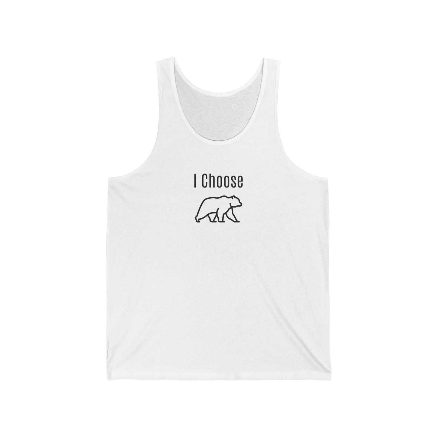 I Choose The Bear - I'll Take The Bear - Women's Independence Jersey Tank