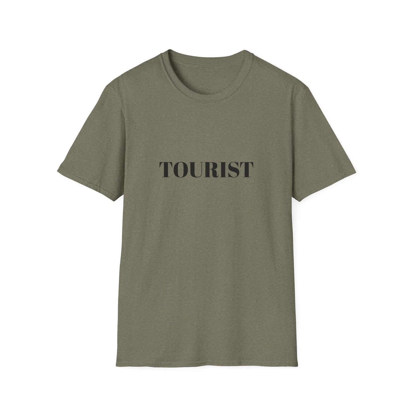 Tourist - 2 Sided Graphic T-Shirt - Rear has dictionary description.