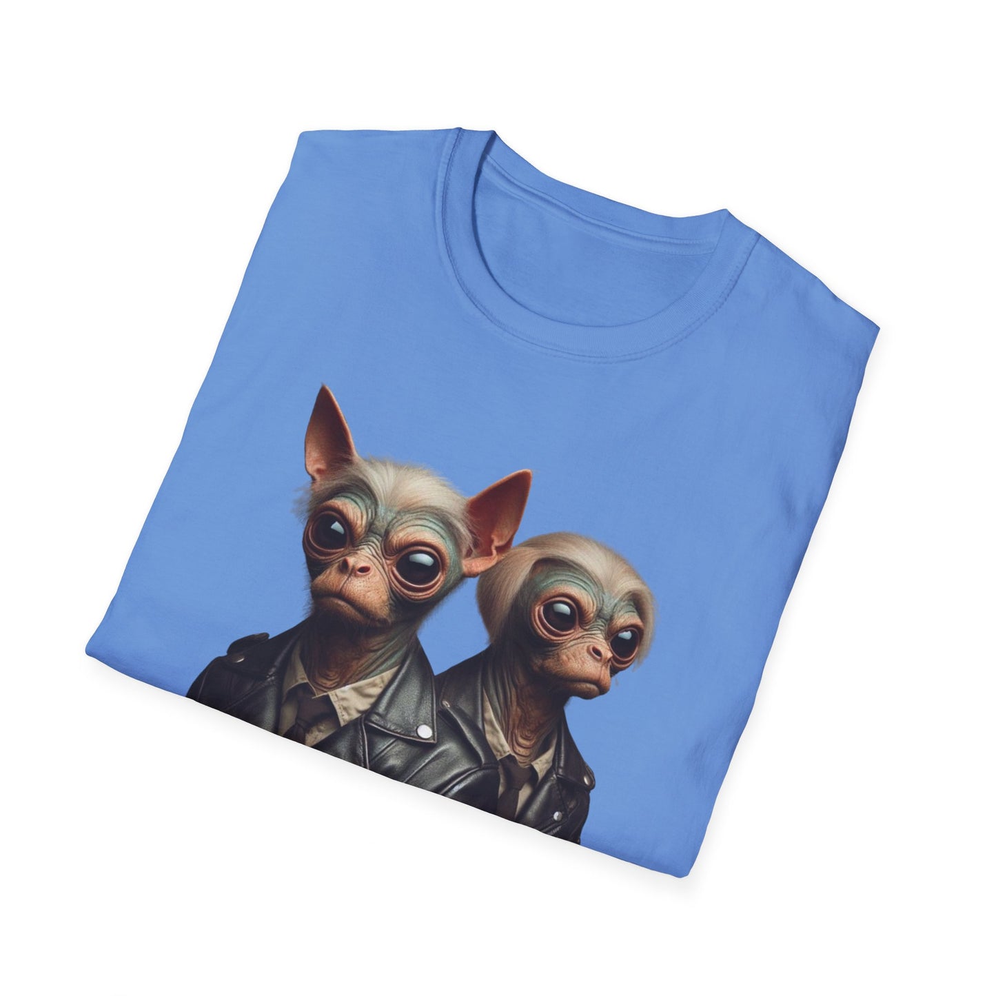 T-Shirt Alien Dog Bounty Hunter, Unique Sci-Fi Graphic Tee, Perfect for Casual Wear, Awesome Birthday Gift for Geeks