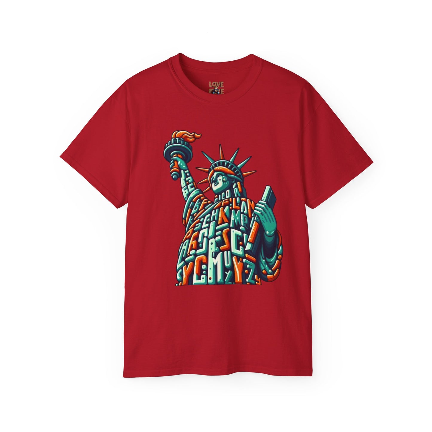 Retro 1970s Statue of Liberty Tee - Unisex Casual Wear T-Shirt - Iconic American Landmark Gift for All Ages