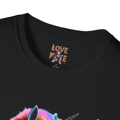 Space Unicorn Alien Bounty Hunter T Shirt - Out of This World Design for Sci-Fi Enthusiasts - Ideal Geek Gift