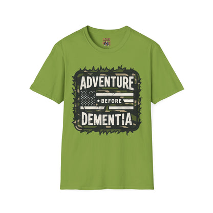 Adventure Before Dementia T-Shirt, Funny Retirement Tee, Travel Enthusiast Gift, Unique Present for Seniors