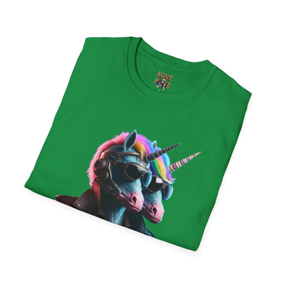 Space Unicorn Alien Bounty Hunter T Shirt - Out of This World Design for Sci-Fi Enthusiasts - Ideal Geek Gift