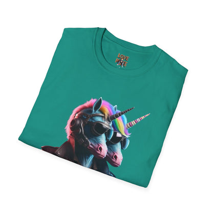 Space Unicorn Alien Bounty Hunter T Shirt - Out of This World Design for Sci-Fi Enthusiasts - Ideal Geek Gift