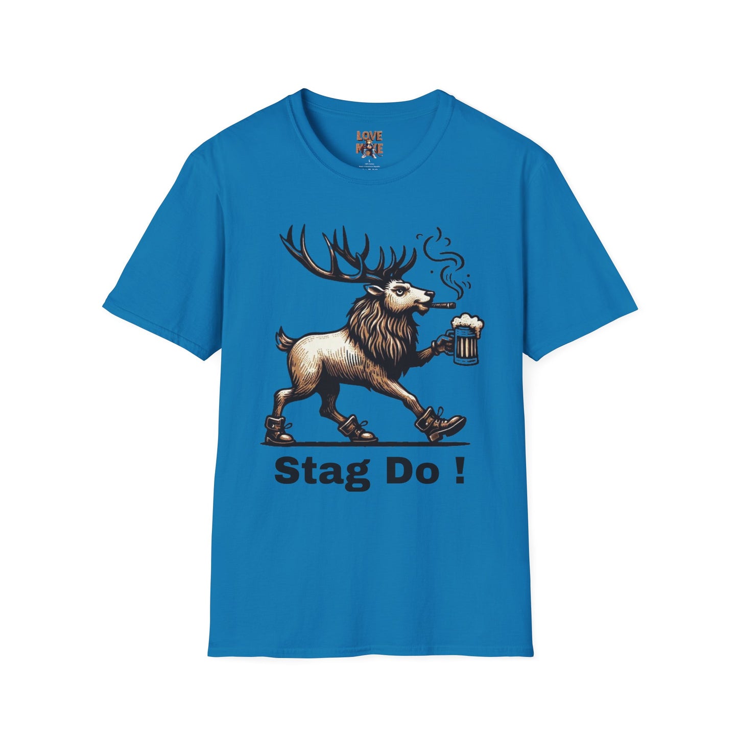Stag Do T-Shirt - Customizable Bachelor Party Tee, Fun Groomsmen T Shirt Outfit, Perfect Gift for Groom-to-be