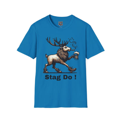 Stag Do T-Shirt - Customizable Bachelor Party Tee, Fun Groomsmen T Shirt Outfit, Perfect Gift for Groom-to-be
