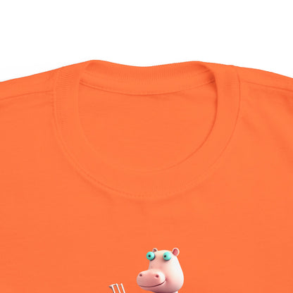 Pink Hippo Toddler's Fine Jersey Tee