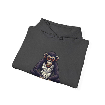 Designer Love Monkey Hoodie - Cool Graphic Animal Top, Ideal for Casual Outfits, Designer Hoodie
