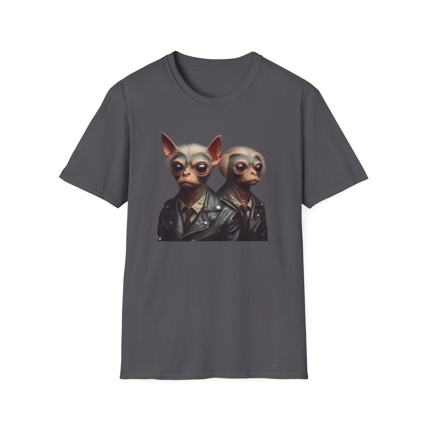 T-Shirt Alien Dog Bounty Hunter, Unique Sci-Fi Graphic Tee, Perfect for Casual Wear, Awesome Birthday Gift for Geeks