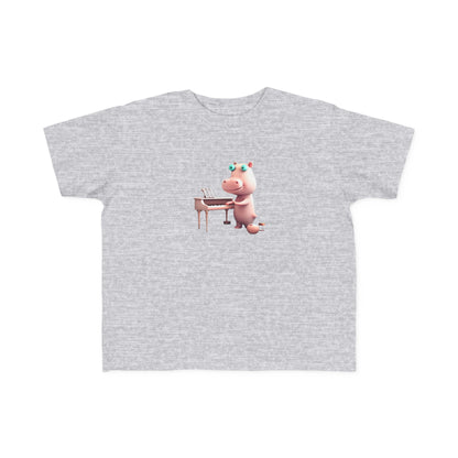 Pink Hippo Toddler's Fine Jersey Tee