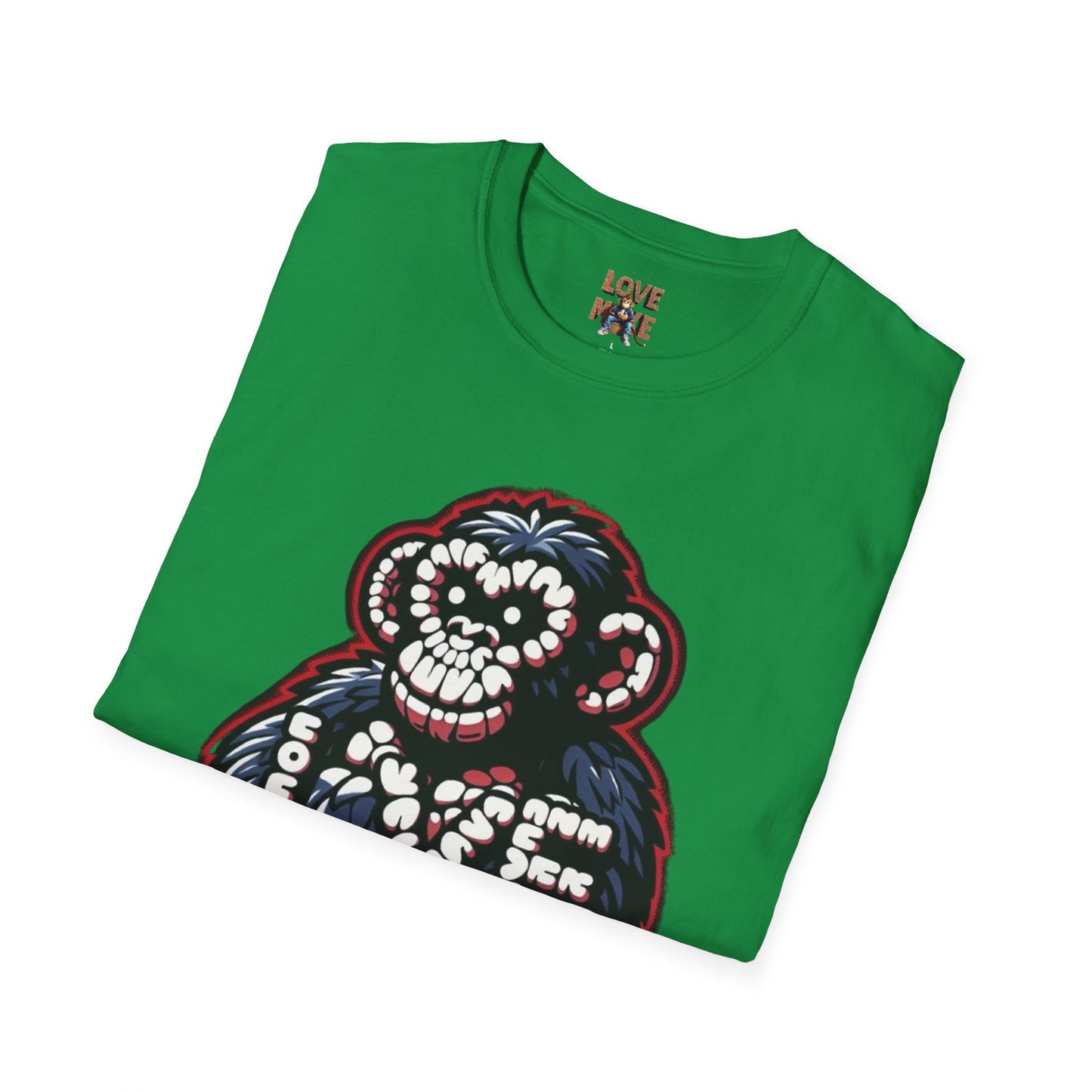 Love Monkey T-shirt, Trendy & Stylish Graphic Tee, Ideal for Everyday Wear, Fun Gift for All Ages