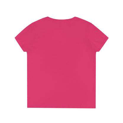 Apple Pie Recipe Top - Ladies' V-Neck T-Shirt