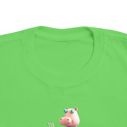Pink Hippo Toddler's Fine Jersey Tee