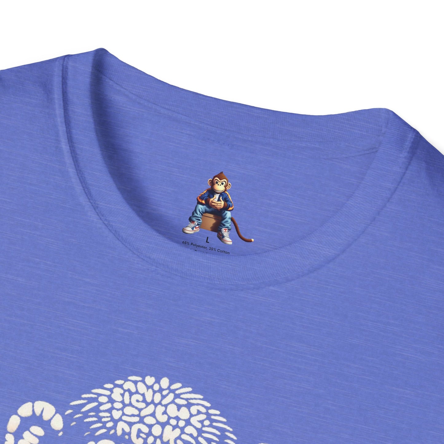 Love Monkey T-Shirt - Unique Designer Graphic Tee, Perfect Casual Wear, Ideal Designer Wear Gift