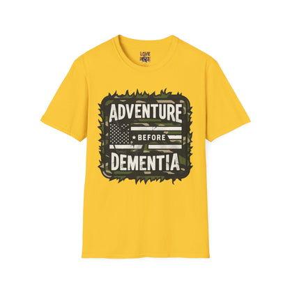 Adventure Before Dementia T-Shirt, Funny Retirement Tee, Travel Enthusiast Gift, Unique Present for Seniors