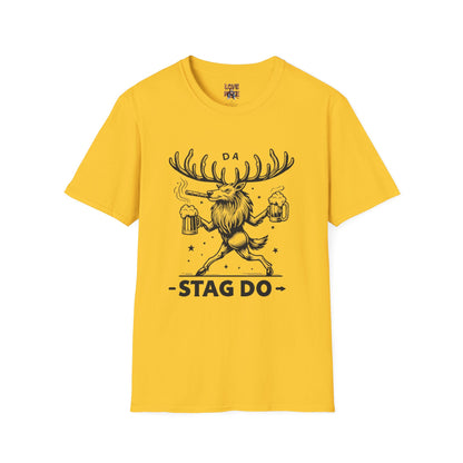 T-Shirt for Stag Do - Personalized Bachelor Party Crew Tees, Groomsmen Celebration Outfit, Unique Groom Gift