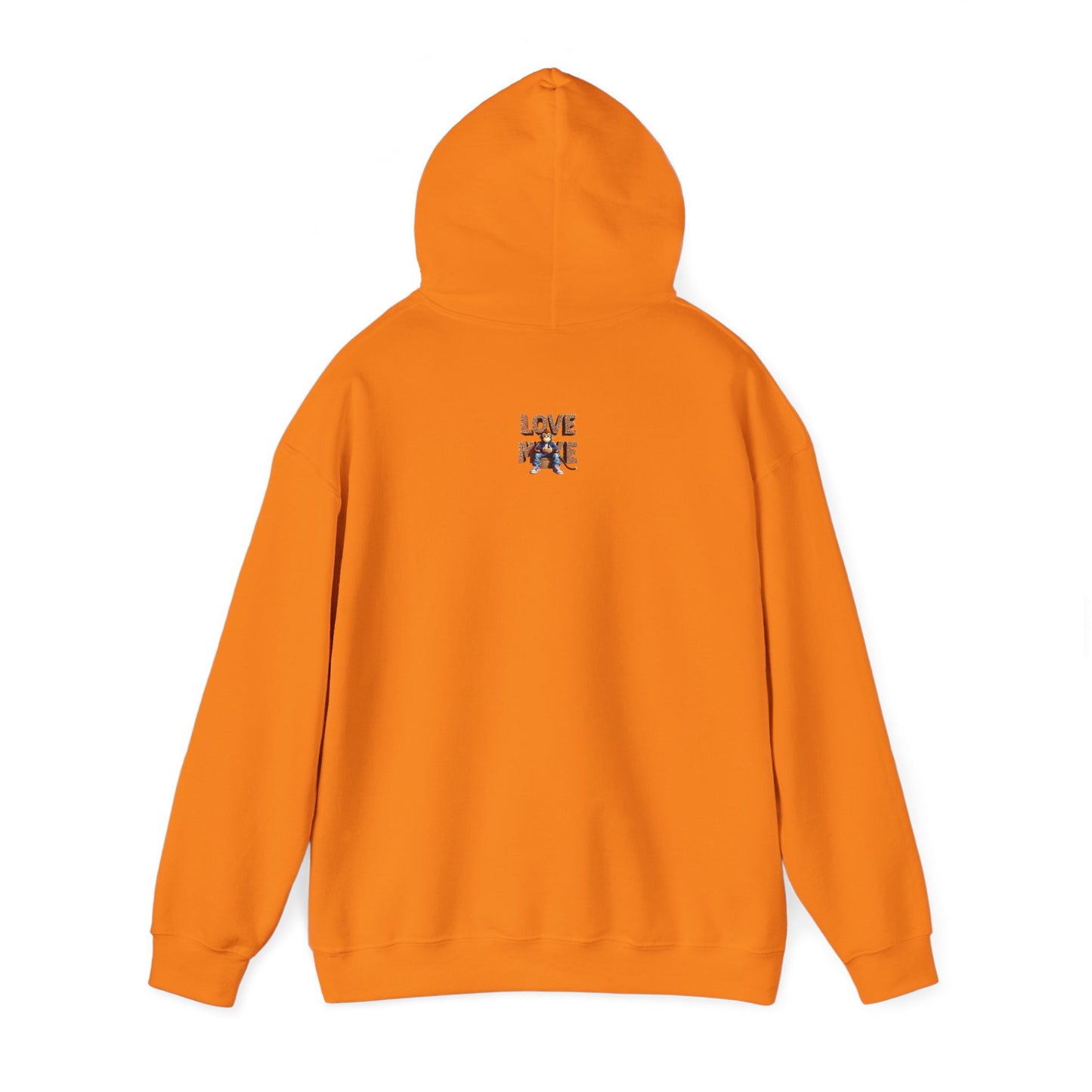 Designer Love Monkey Hoodie - Cool Graphic Animal Top, Ideal for Casual Outfits, Designer Hoodie