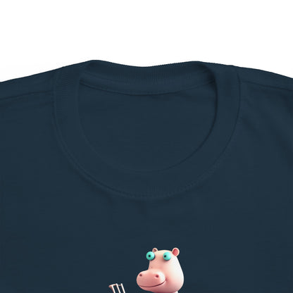 Pink Hippo Toddler's Fine Jersey Tee