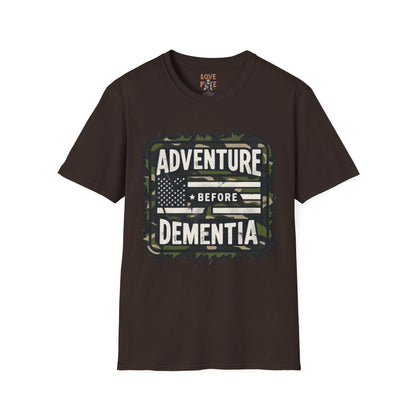 Adventure Before Dementia T-Shirt, Funny Retirement Tee, Travel Enthusiast Gift, Unique Present for Seniors