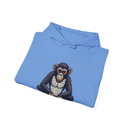 Designer Love Monkey Hoodie - Cool Graphic Animal Top, Ideal for Casual Outfits, Designer Hoodie