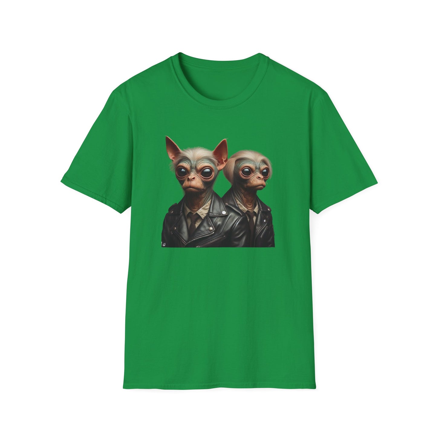 T-Shirt Alien Dog Bounty Hunter, Unique Sci-Fi Graphic Tee, Perfect for Casual Wear, Awesome Birthday Gift for Geeks