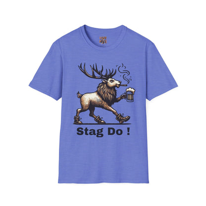 Stag Do T-Shirt - Customizable Bachelor Party Tee, Fun Groomsmen T Shirt Outfit, Perfect Gift for Groom-to-be