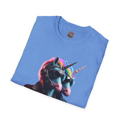 Space Unicorn Alien Bounty Hunter T Shirt - Out of This World Design for Sci-Fi Enthusiasts - Ideal Geek Gift