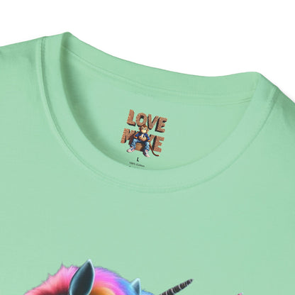 Space Unicorn Alien Bounty Hunter T Shirt - Out of This World Design for Sci-Fi Enthusiasts - Ideal Geek Gift