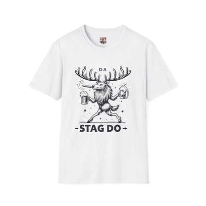 T-Shirt for Stag Do - Personalized Bachelor Party Crew Tees, Groomsmen Celebration Outfit, Unique Groom Gift