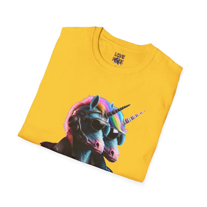 Space Unicorn Alien Bounty Hunter T Shirt - Out of This World Design for Sci-Fi Enthusiasts - Ideal Geek Gift