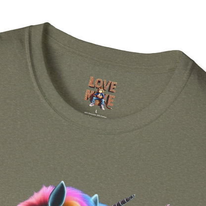 Space Unicorn Alien Bounty Hunter T Shirt - Out of This World Design for Sci-Fi Enthusiasts - Ideal Geek Gift