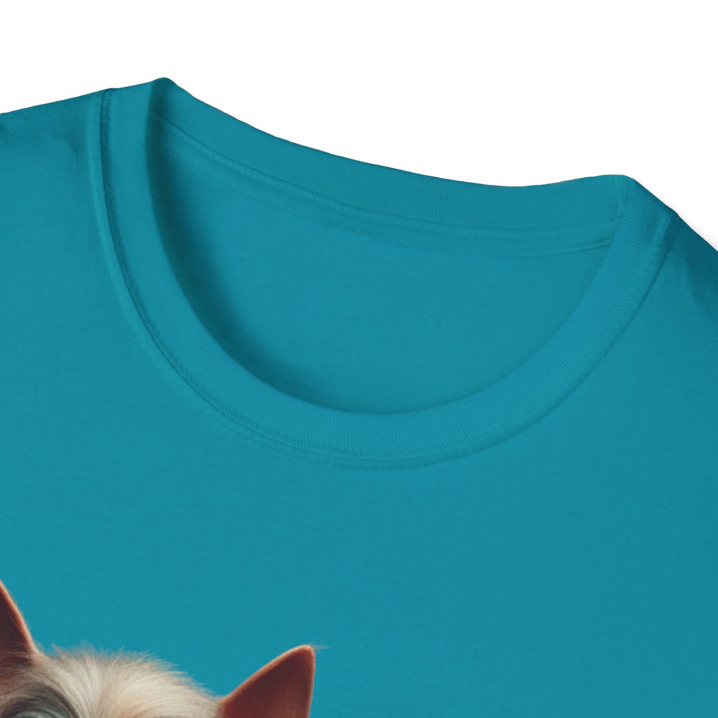 T-Shirt Alien Dog Bounty Hunter, Unique Sci-Fi Graphic Tee, Perfect for Casual Wear, Awesome Birthday Gift for Geeks