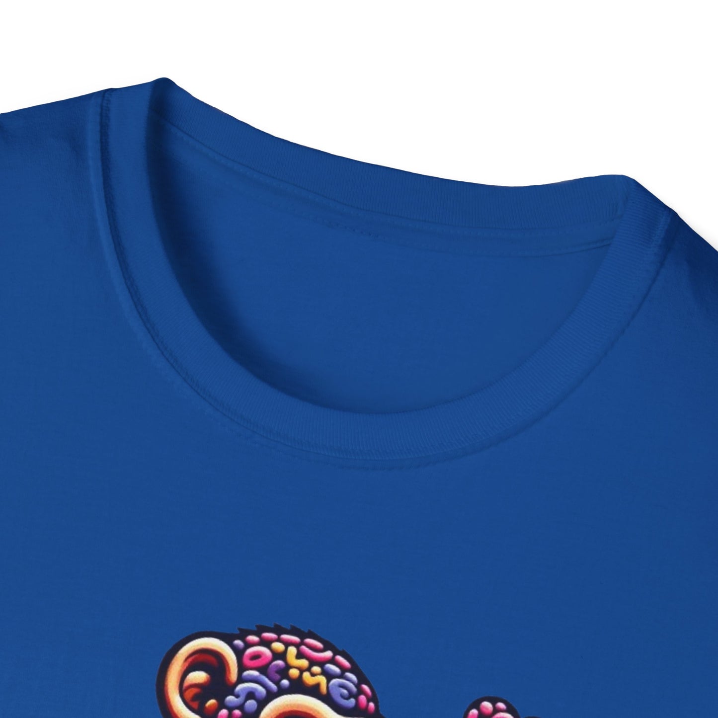 T-Shirt Love Monkey - Cool & Stylish Unisex Softstyle Tee for Casual Wear, Perfect Gift for Friends and Family