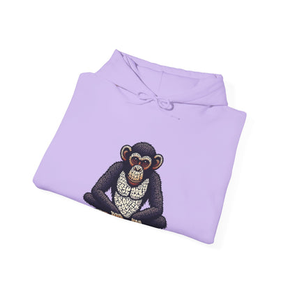 Designer Love Monkey Hoodie - Cool Graphic Animal Top, Ideal for Casual Outfits, Designer Hoodie