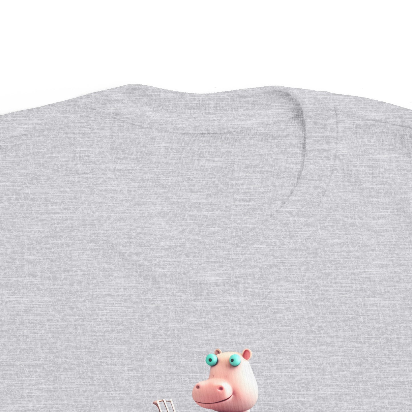 Pink Hippo Toddler's Fine Jersey Tee