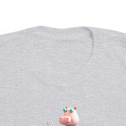 Pink Hippo Toddler's Fine Jersey Tee