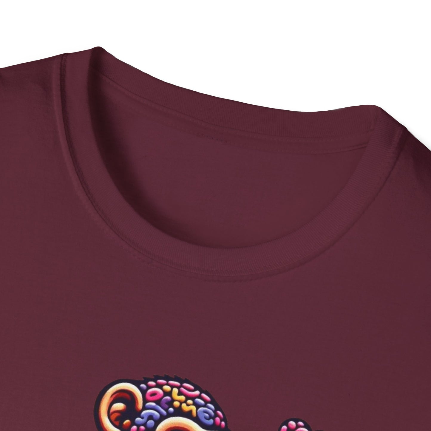 T-Shirt Love Monkey - Cool & Stylish Unisex Softstyle Tee for Casual Wear, Perfect Gift for Friends and Family