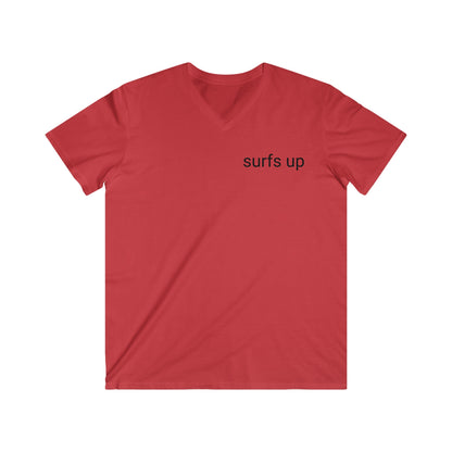 Surfing T-Shirt Surfs Up - Unisex Softstyle Tee, Perfect for Beach Lovers & Water Sports Enthusiasts, Great Gift Idea