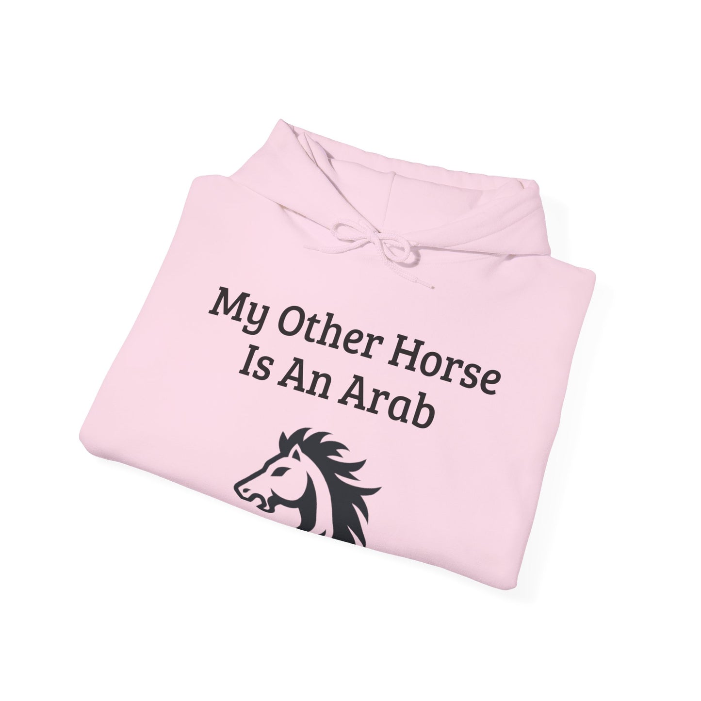 My Other Horse Is An Arab - Equestrian Humour Hooded Sweatshirt