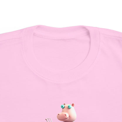 Pink Hippo Toddler's Fine Jersey Tee