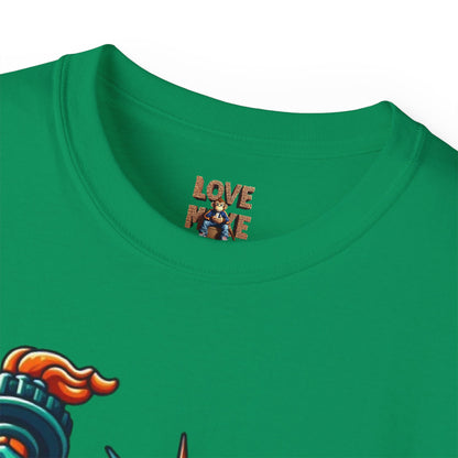 Retro 1970s Statue of Liberty Tee - Unisex Casual Wear T-Shirt - Iconic American Landmark Gift for All Ages