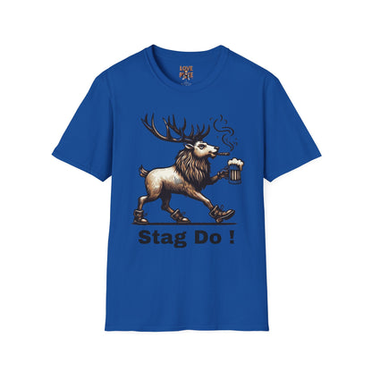 Stag Do T-Shirt - Customizable Bachelor Party Tee, Fun Groomsmen T Shirt Outfit, Perfect Gift for Groom-to-be