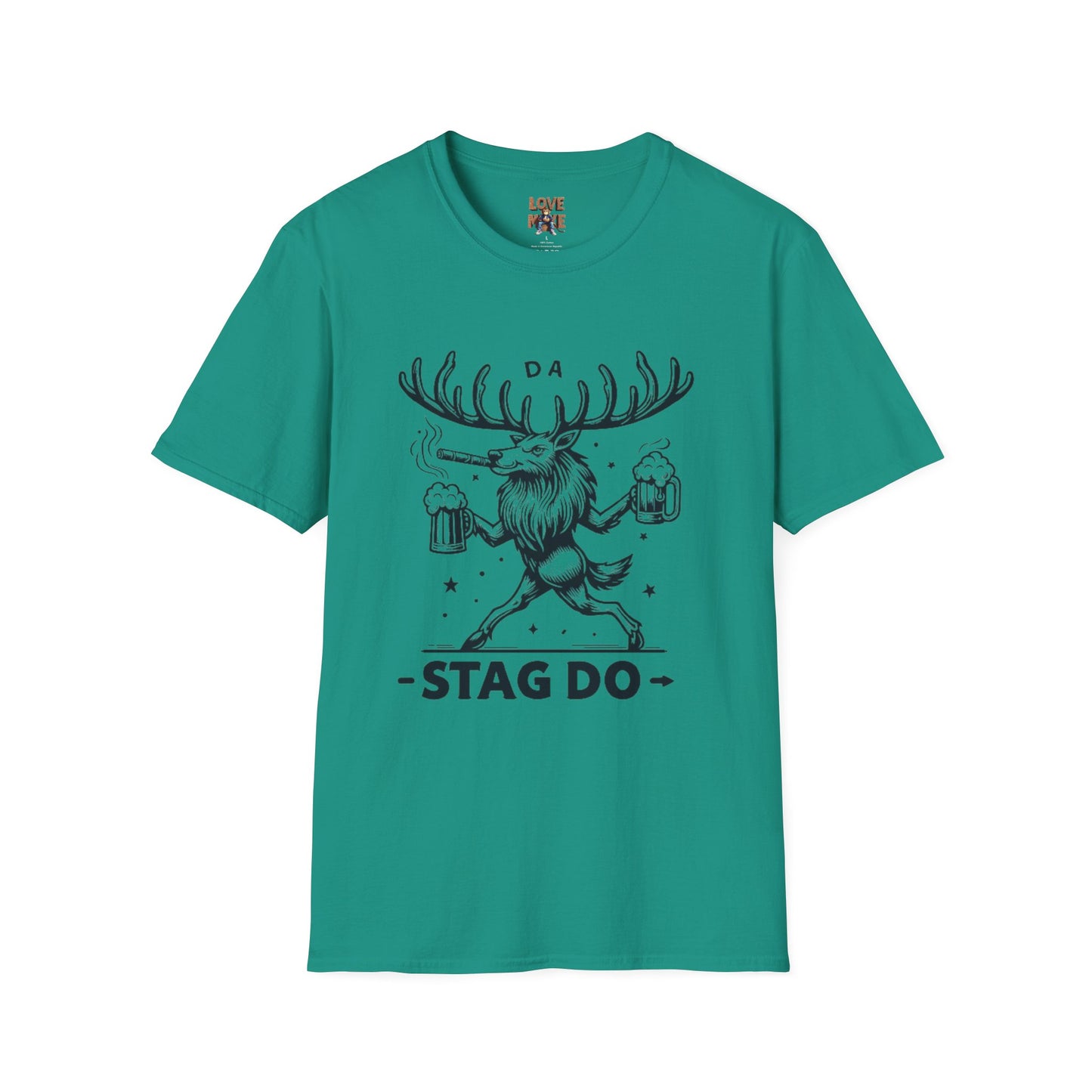 T-Shirt for Stag Do - Personalized Bachelor Party Crew Tees, Groomsmen Celebration Outfit, Unique Groom Gift